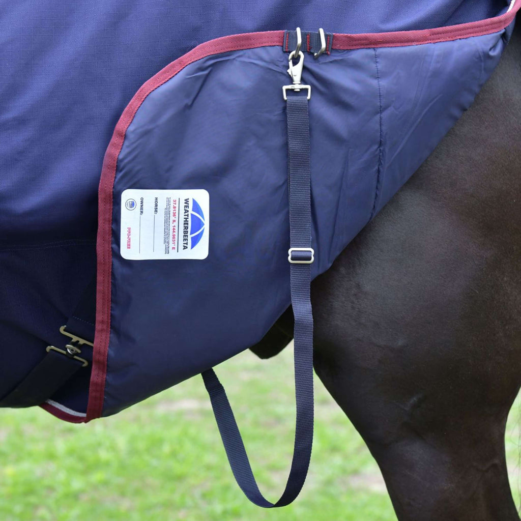 WeatherBeeta ComFiTec Essential Turnout 360g Navy/Burgundy