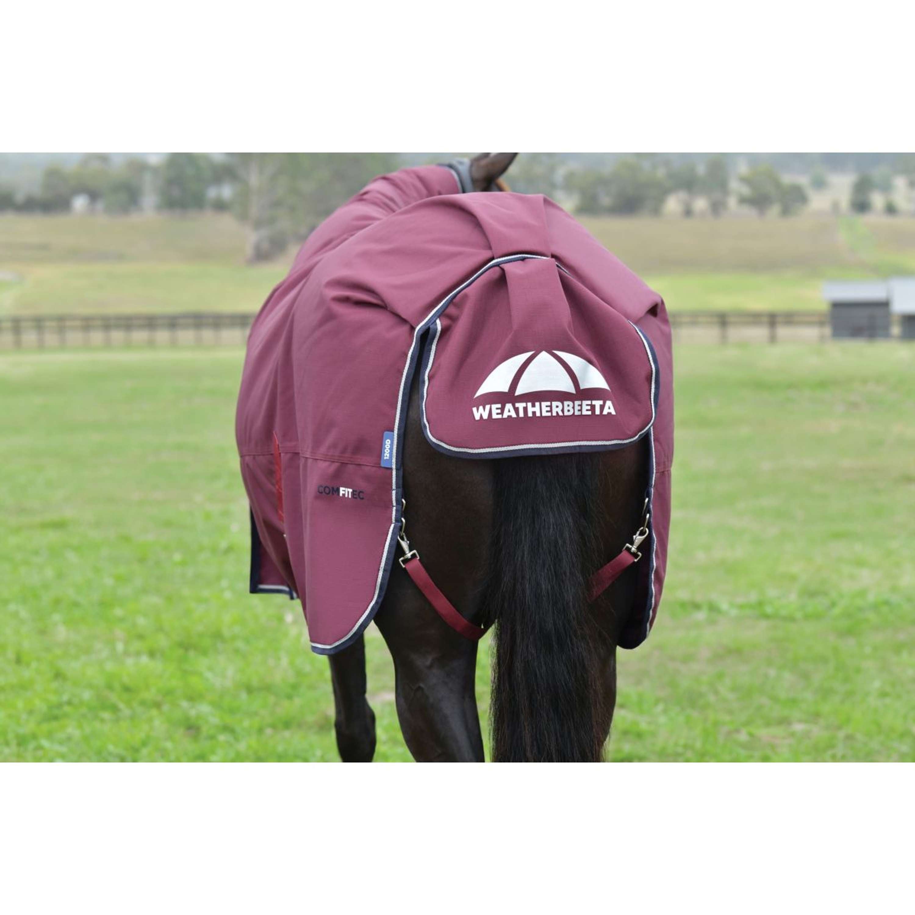 WeatherBeeta ComFiTec Essential Turnout 220g Burgundy/Navy