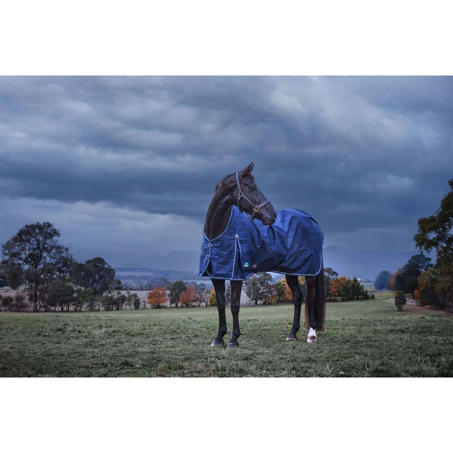 WeatherBeeta ComFiTec Prelim Turnout 220g Navy Embossed Plaid