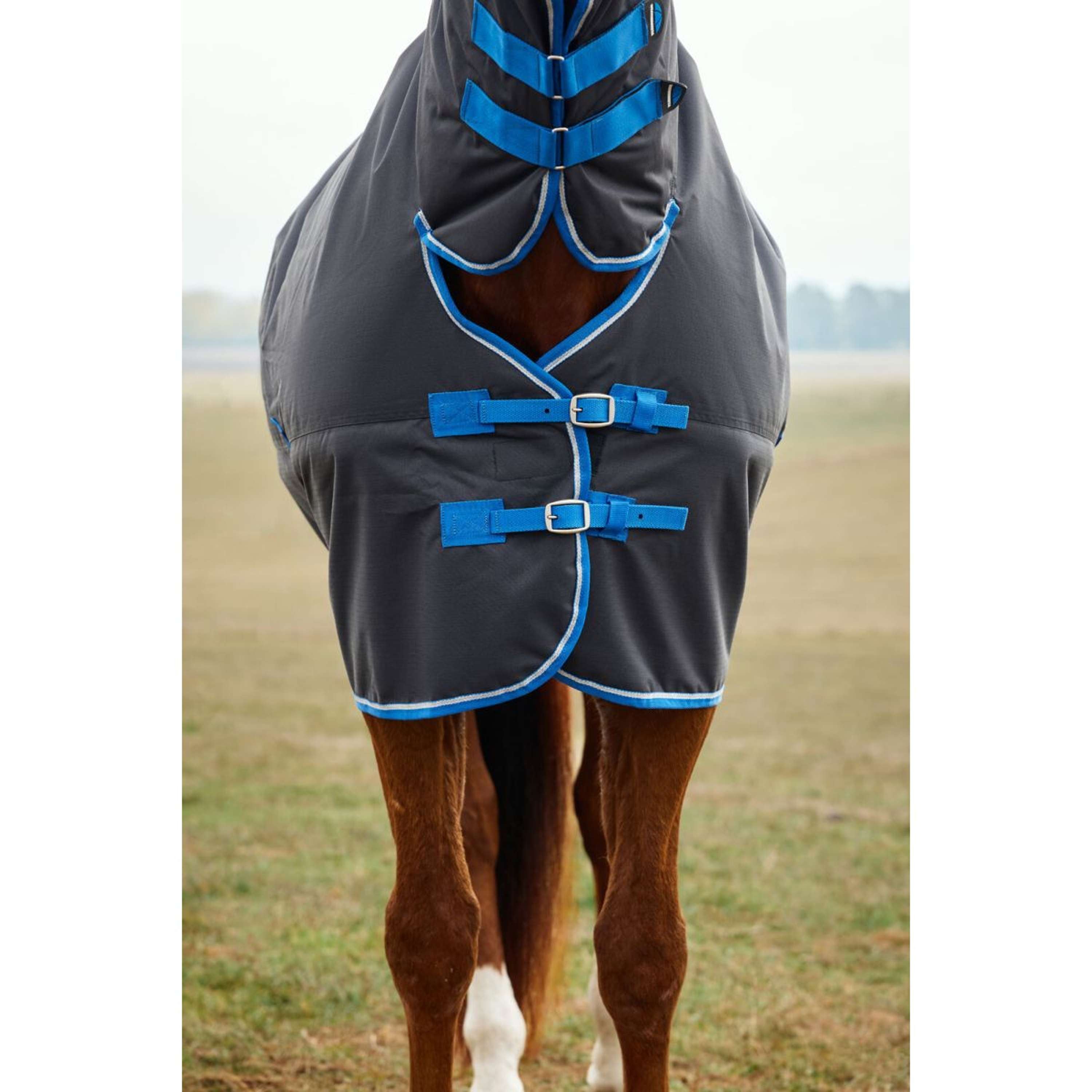 WeatherBeeta ComFiTec Tyro Turnout Combo Neck 220g Black/Cobalt
