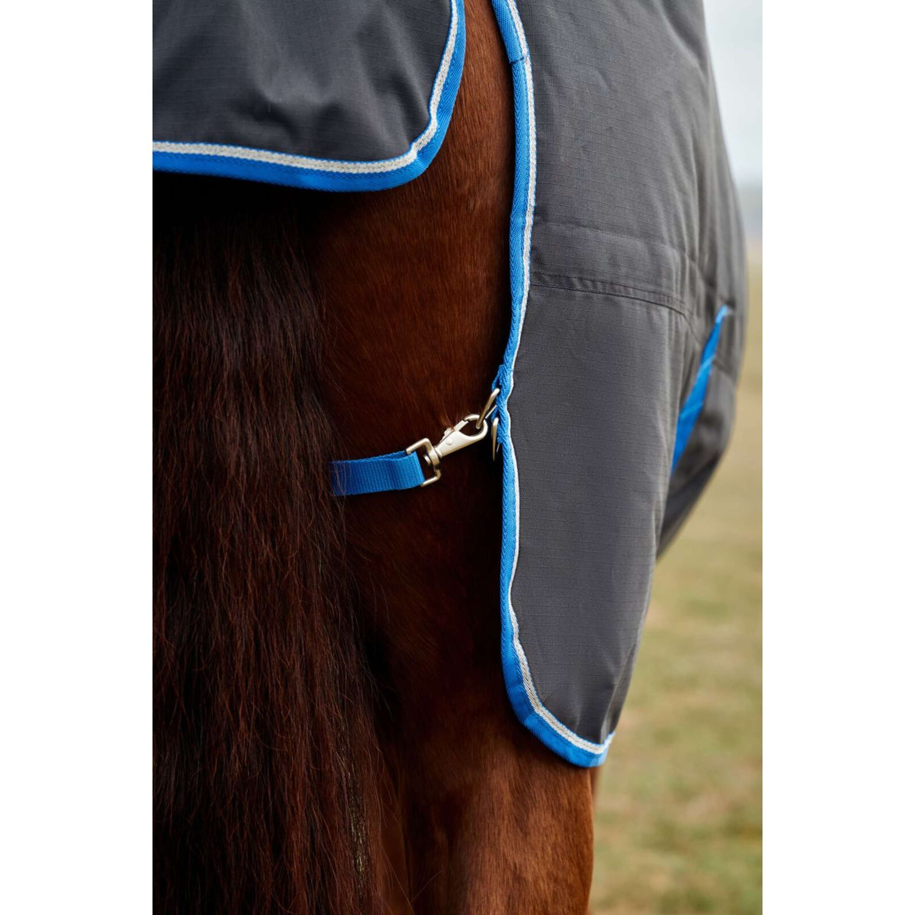 WeatherBeeta ComFiTec Tyro Turnout Combo Neck 220g Black/Cobalt