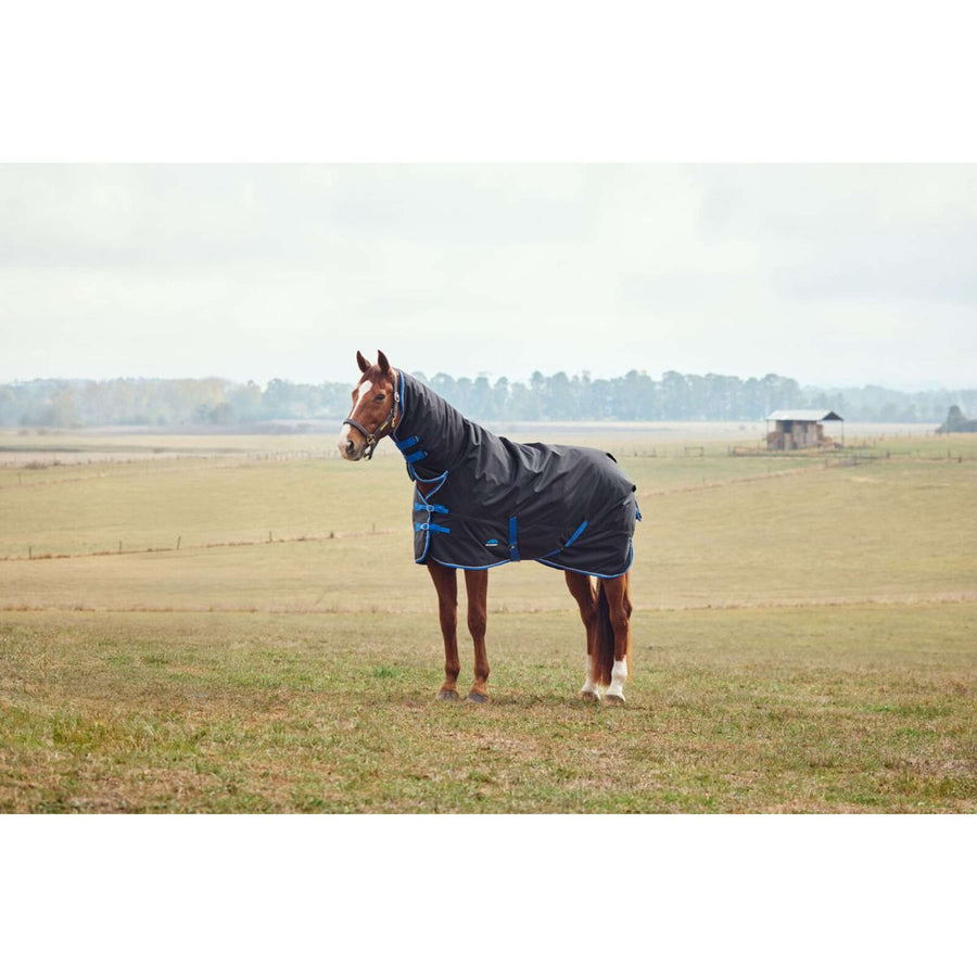WeatherBeeta ComFiTec Tyro Turnout Combo Neck 220g Black/Cobalt