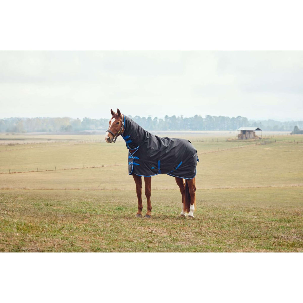WeatherBeeta ComFiTec Tyro Turnout Combo Neck 220g Black/Cobalt