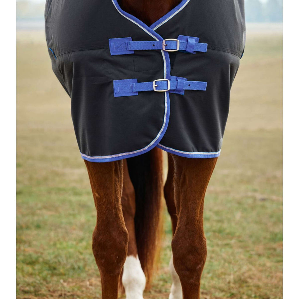WeatherBeeta ComFiTec Tyro Turnout Standard Neck 220g Black/Cobalt