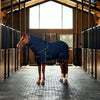 WeatherBeeta Stable Rug ComFiTec 100D Diamond Quilt Detach-A-Neck 220g Navy/Charcoal
