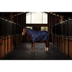 WeatherBeeta Stable Rug ComFiTec 210D Channel Quilt Combo Neck 100g Navy/Burgundy
