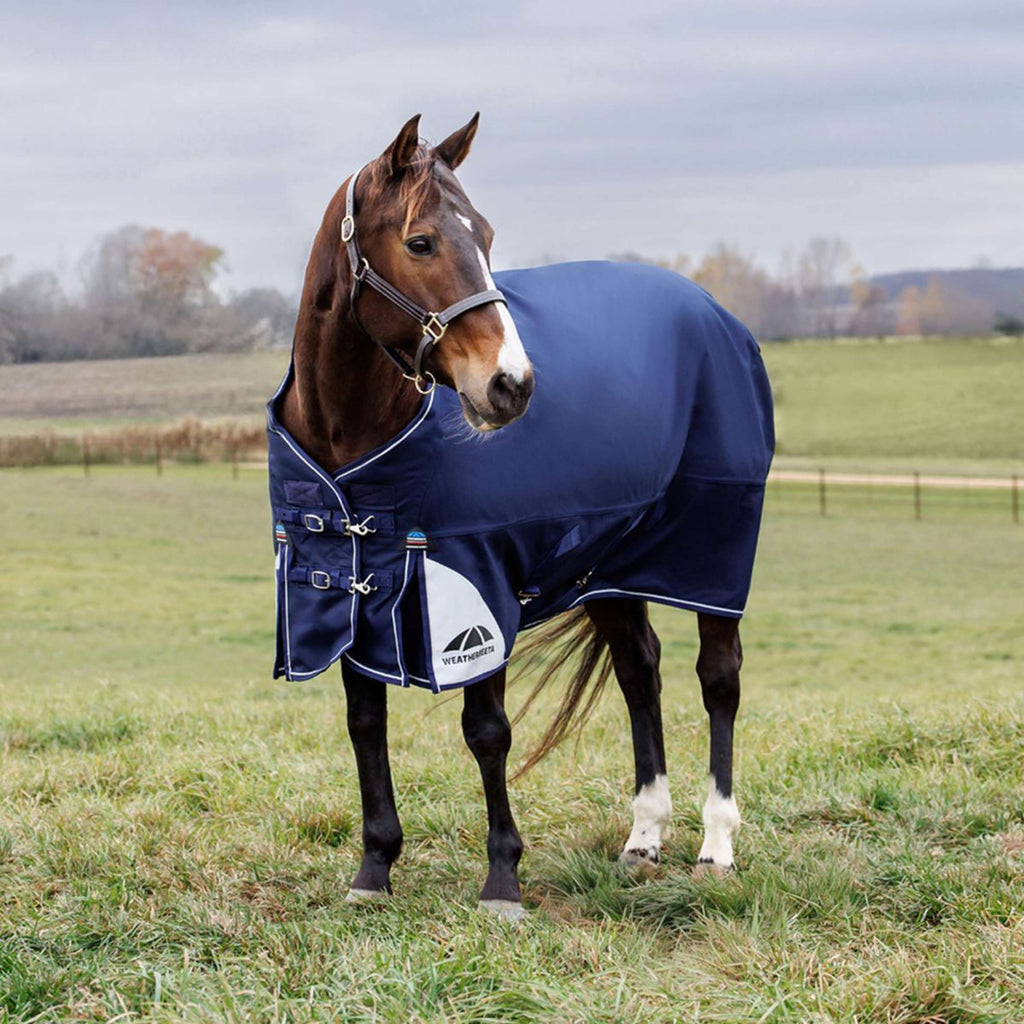 WeatherBeeta ComFiTec Ultra Turnout Standard Neck 220g Navy