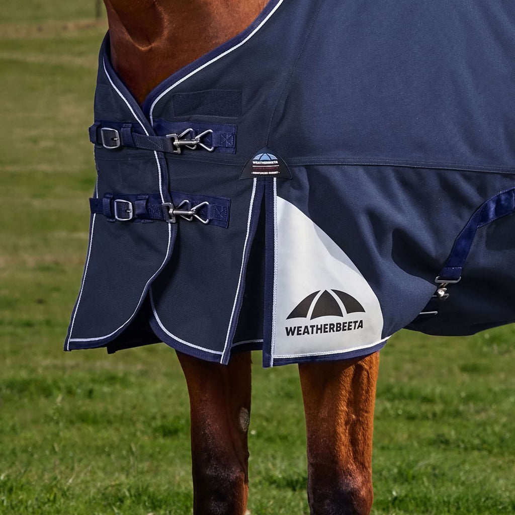 WeatherBeeta ComFiTec Ultra Turnout Standard Neck 220g Navy