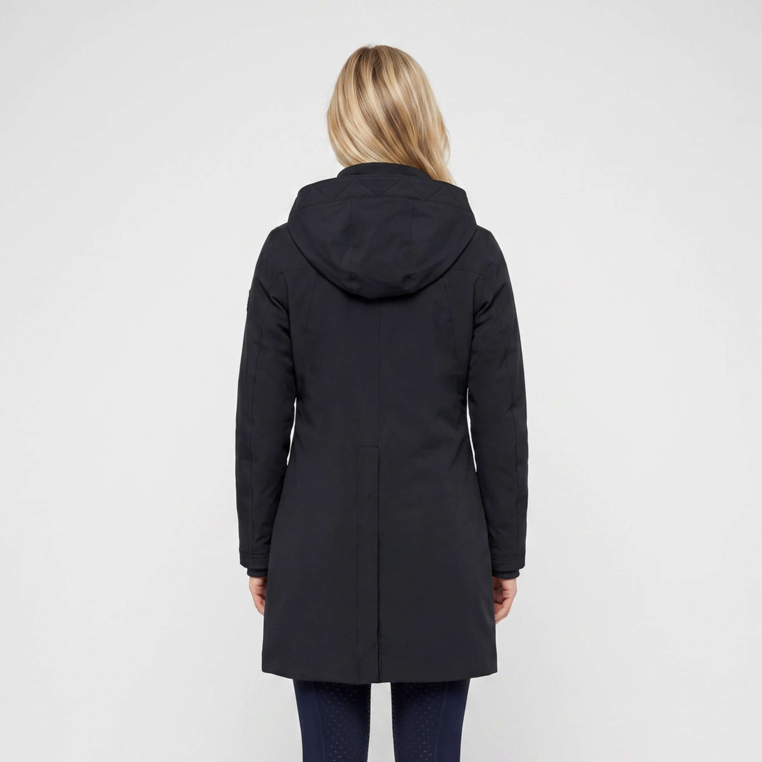 WeatherBeeta Long Coat Protect Waterproof Insulated Longline Black