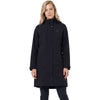 WeatherBeeta Long Coat Windbreaker Reflective Longline Black