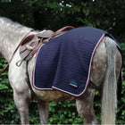 WeatherBeeta Exercise Rug Thermocell Quarter Sheet Navy/Burgundy