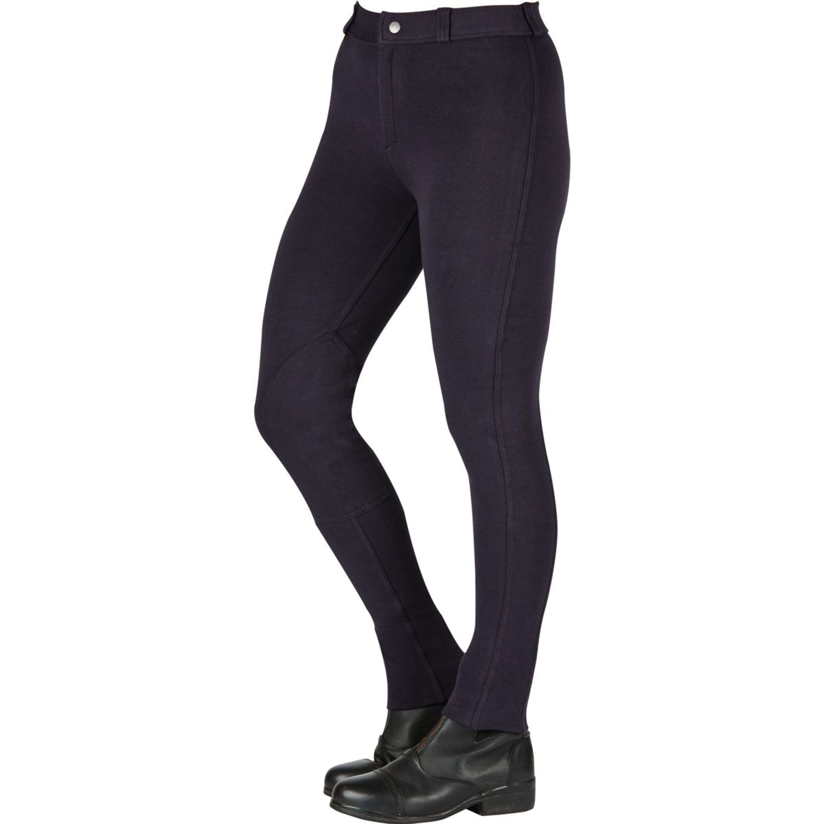 Saxon Breeches Warm Up Cotton II Black