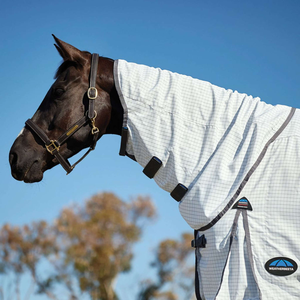 WeatherBeeta Summer Rug Hybrid Combo White/Charcoal