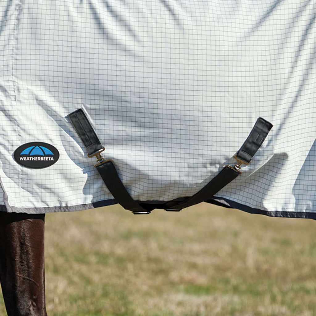 WeatherBeeta Summer Rug Hybrid Combo White/Charcoal