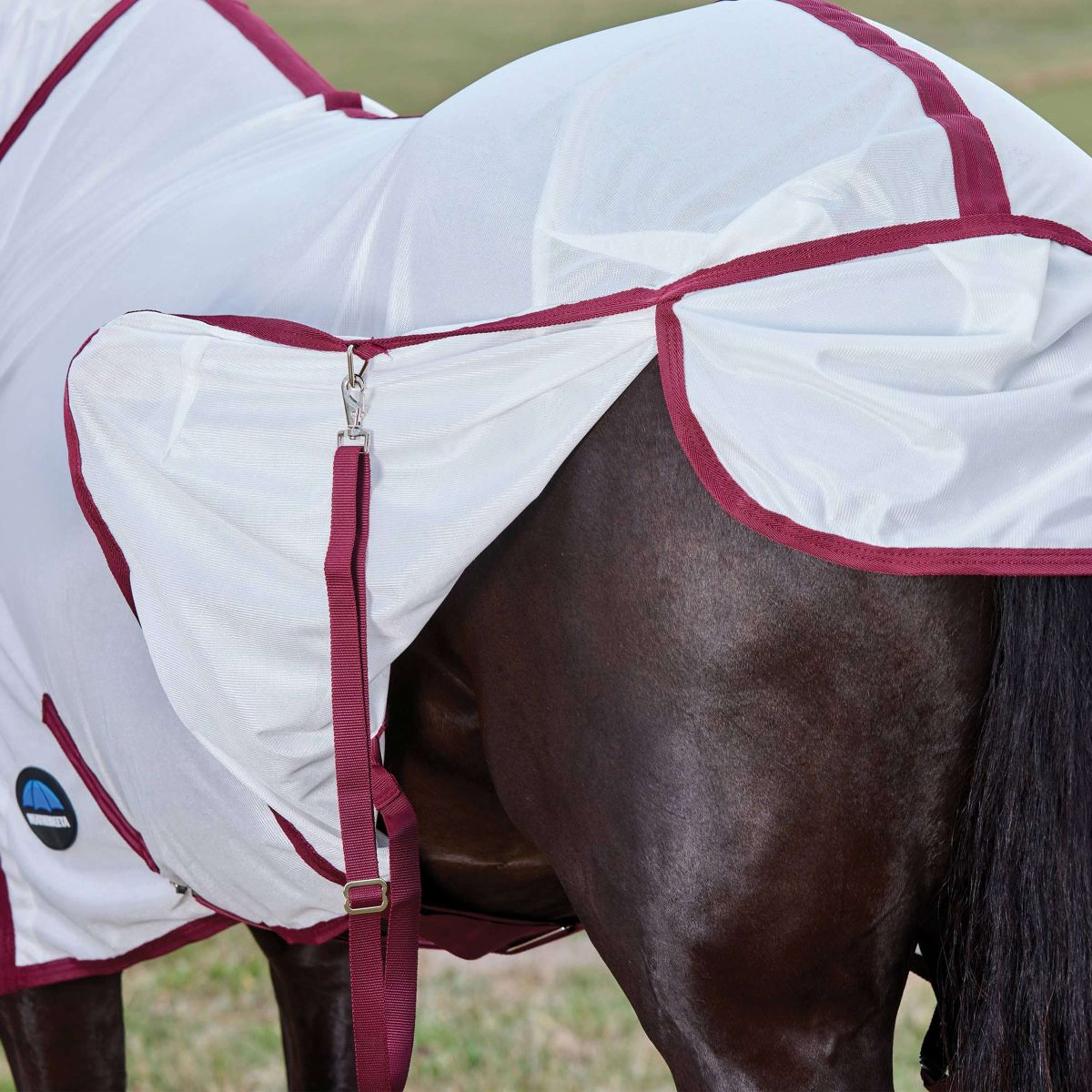 WeatherBeeta Fly Rug ComFiTec Essential Combo White/Burgundy