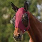 WeatherBeeta Fly Mask ComFiTec Stretch with Ears Burgundy/black