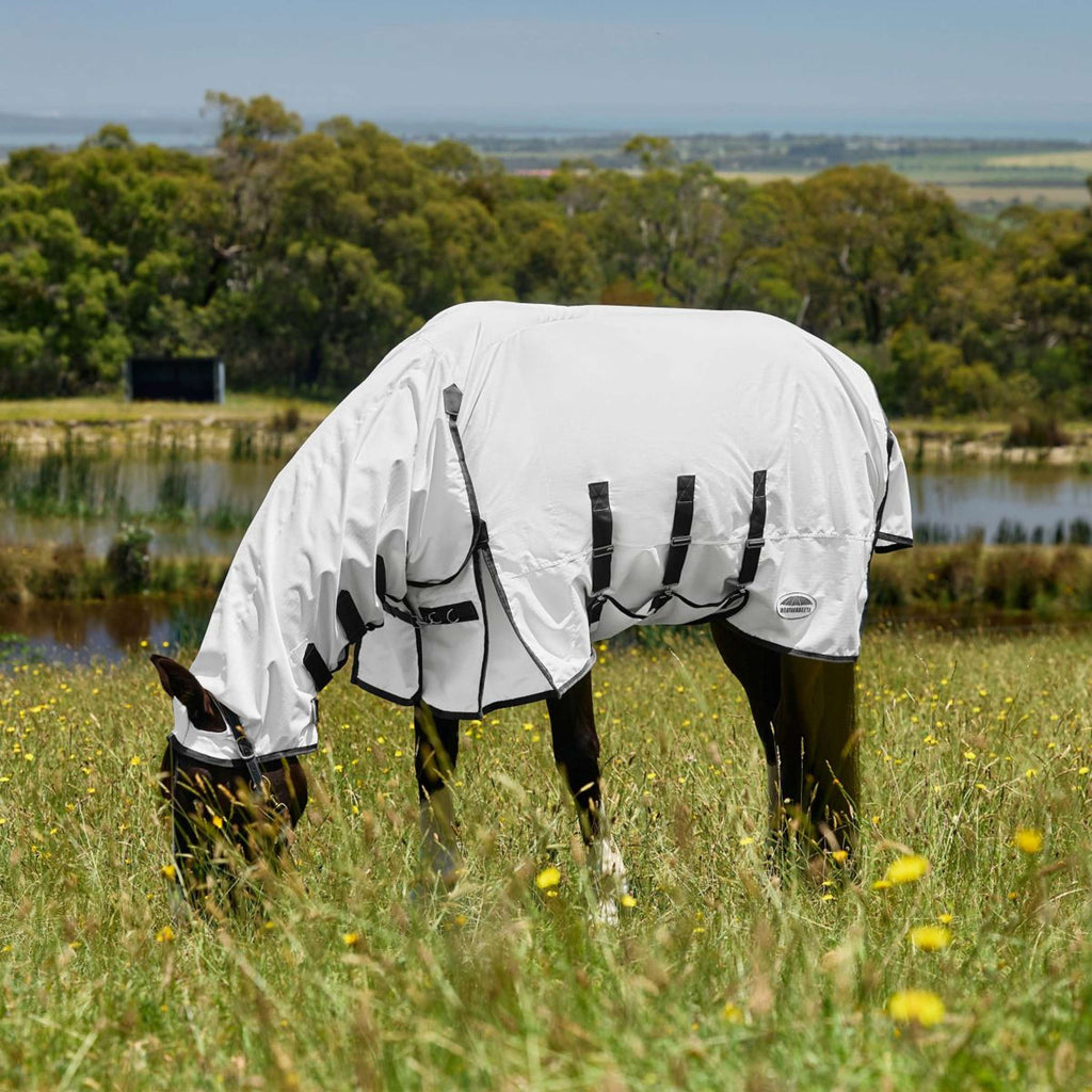 WeatherBeeta Eczema Rug ComFiTec Sweet Itch Combo White/Charcoal