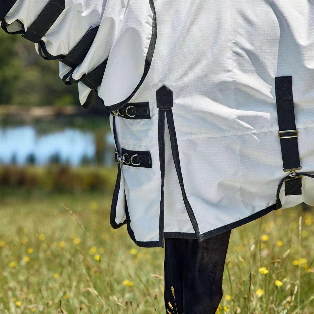 WeatherBeeta Eczema Rug ComFiTec Sweet Itch Combo White/Charcoal