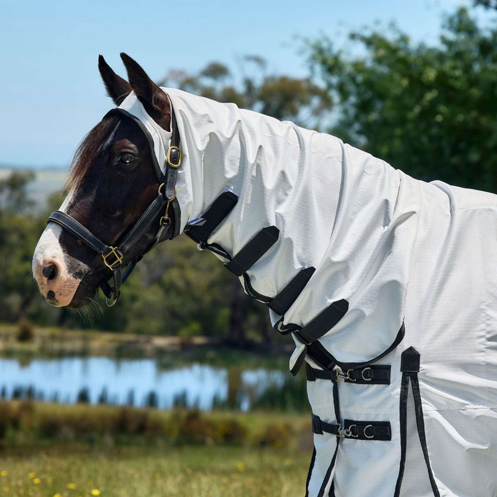 WeatherBeeta Eczema Rug ComFiTec Sweet Itch Combo White/Charcoal