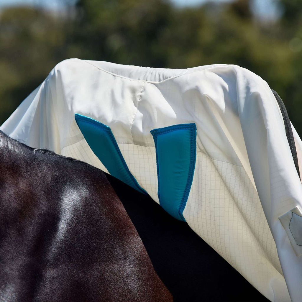 WeatherBeeta Eczema Rug ComFiTec Sweet Itch Combo White/Charcoal