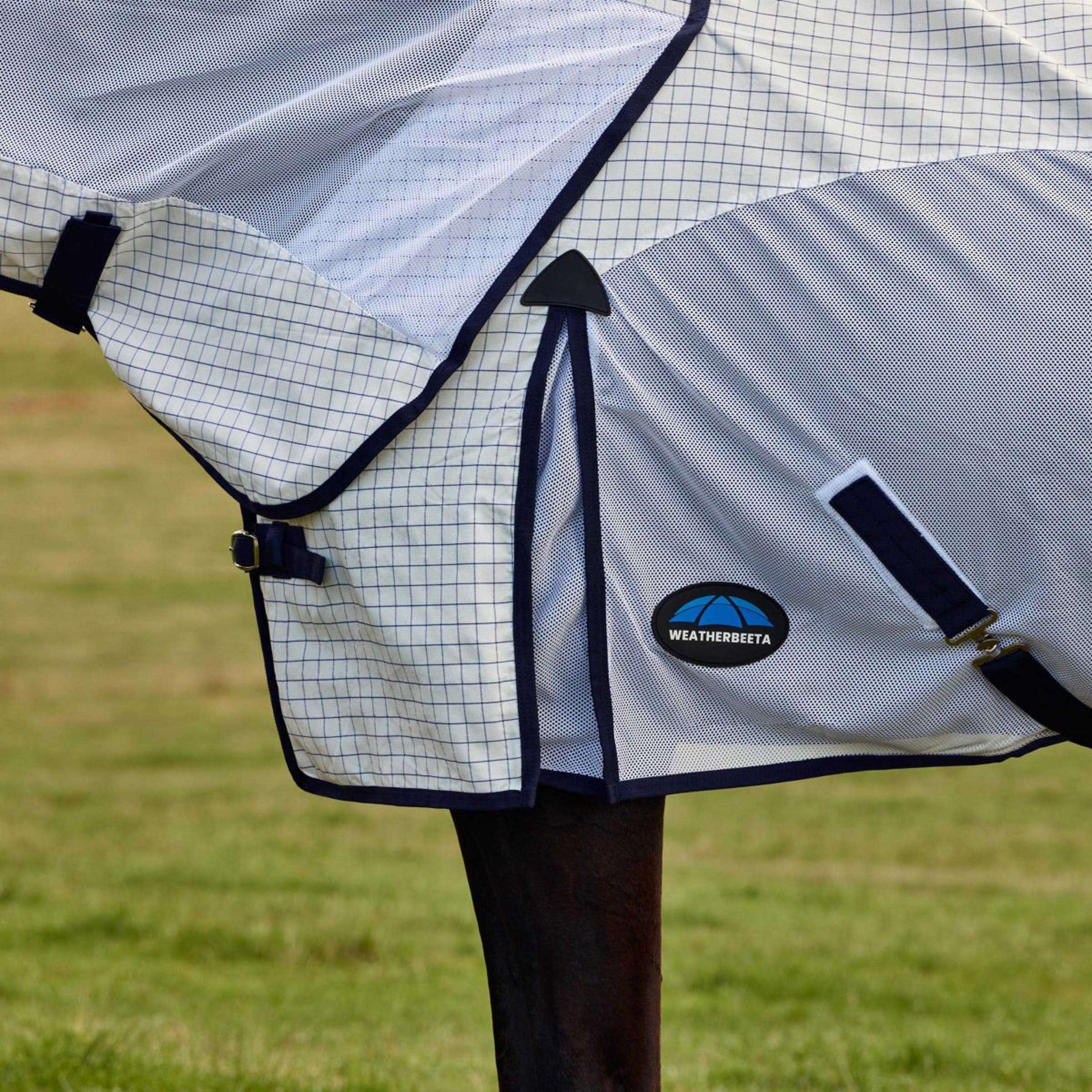 WeatherBeeta Summer Rug Airstream Combo White/Navy