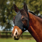 WeatherBeeta Fly Mask ComFiTec Deluxe Stretch with Ears Black/Black