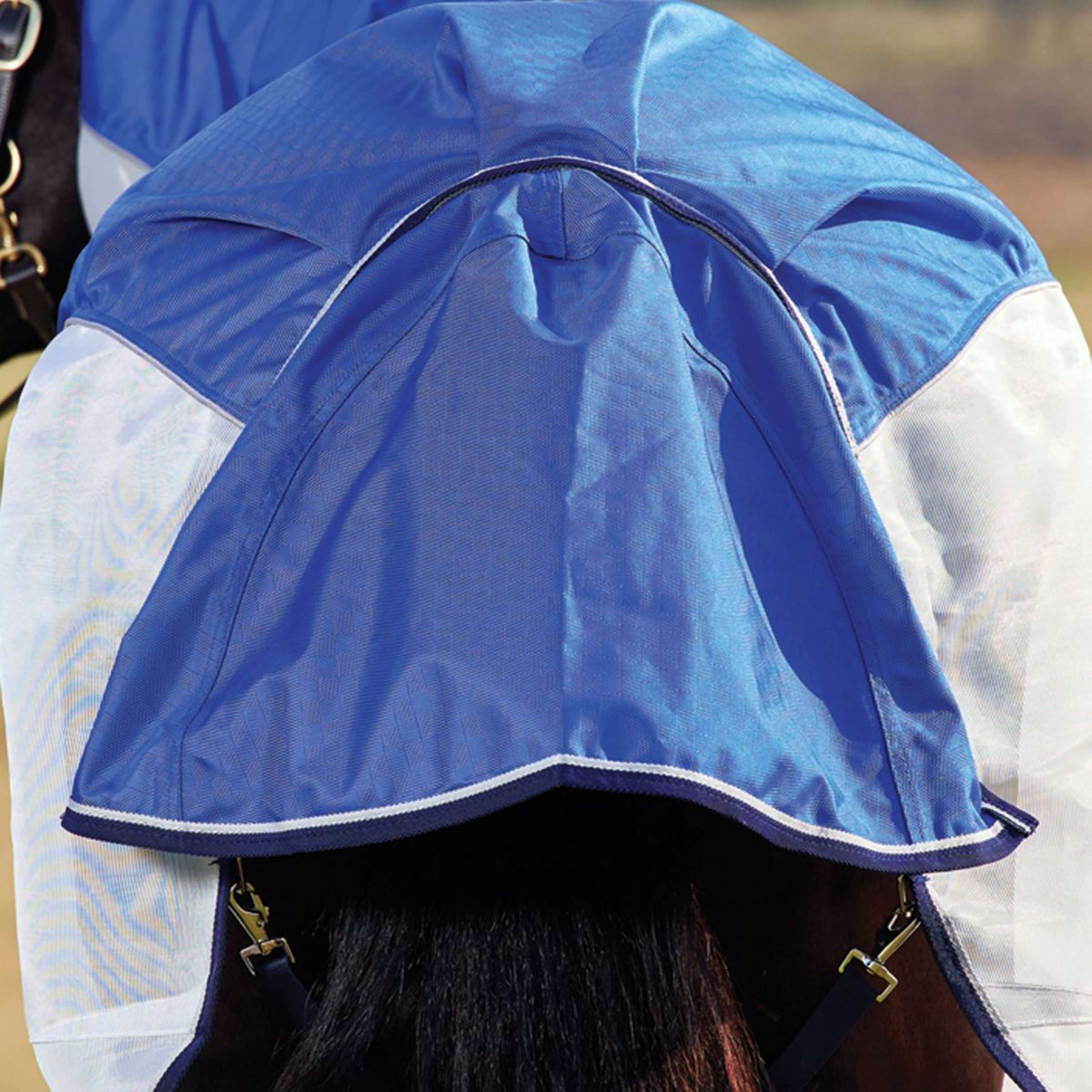 WeatherBeeta ComFiTec Duo Shield Deatch-A-Neck Blue/Silver/Navy