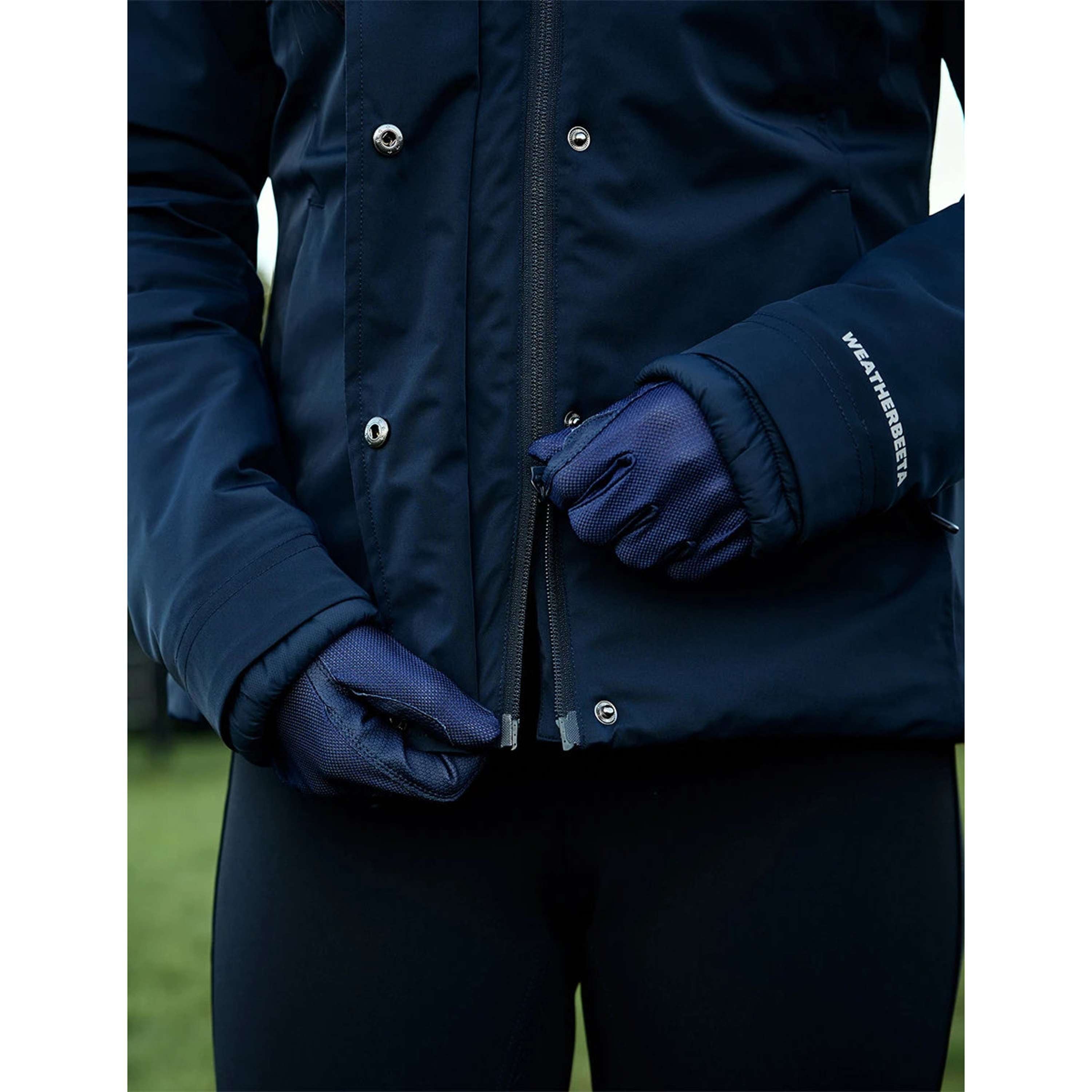 WeatherBeeta Jacket Protect Waterproof Insulated Navy