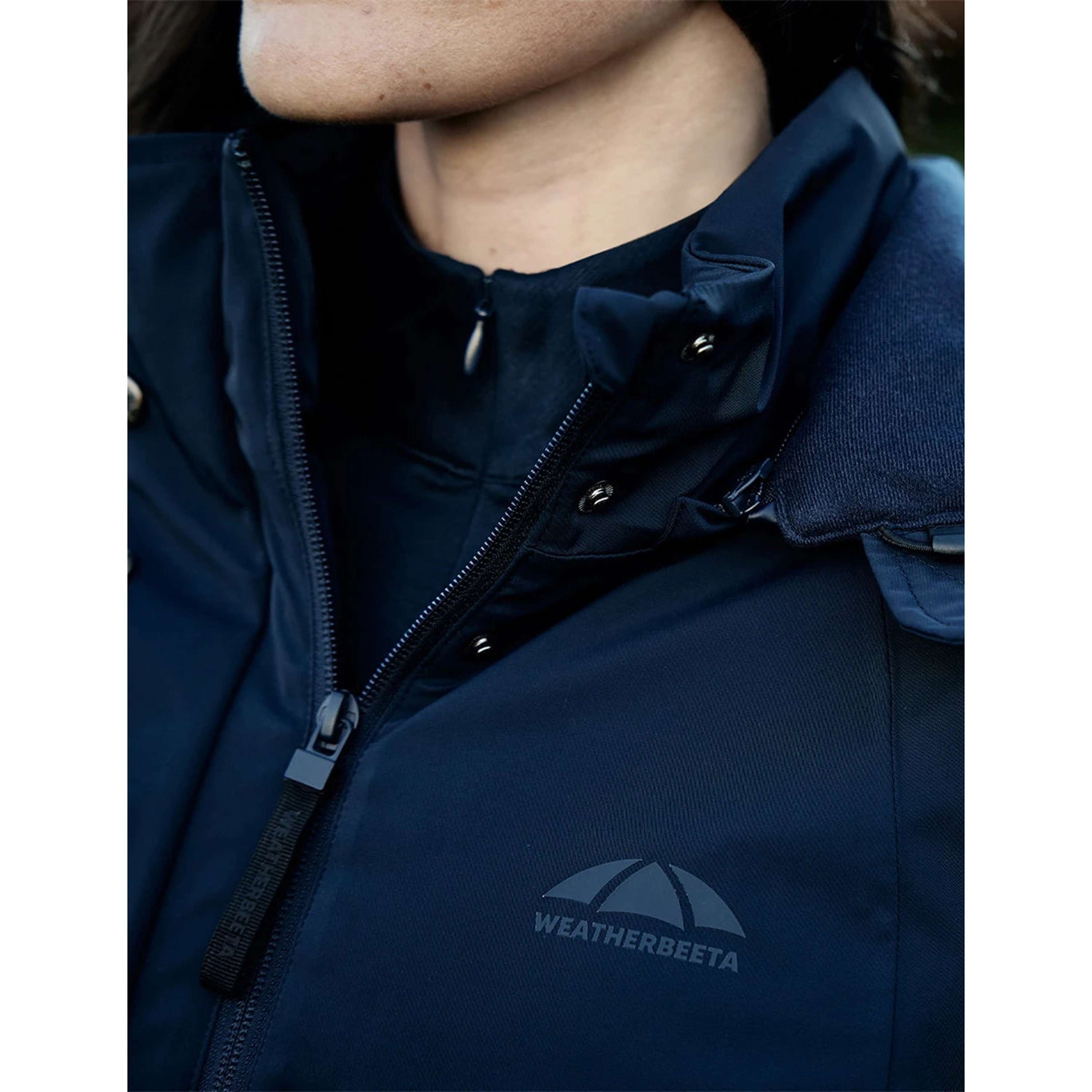WeatherBeeta Jacket Protect Waterproof Insulated Navy