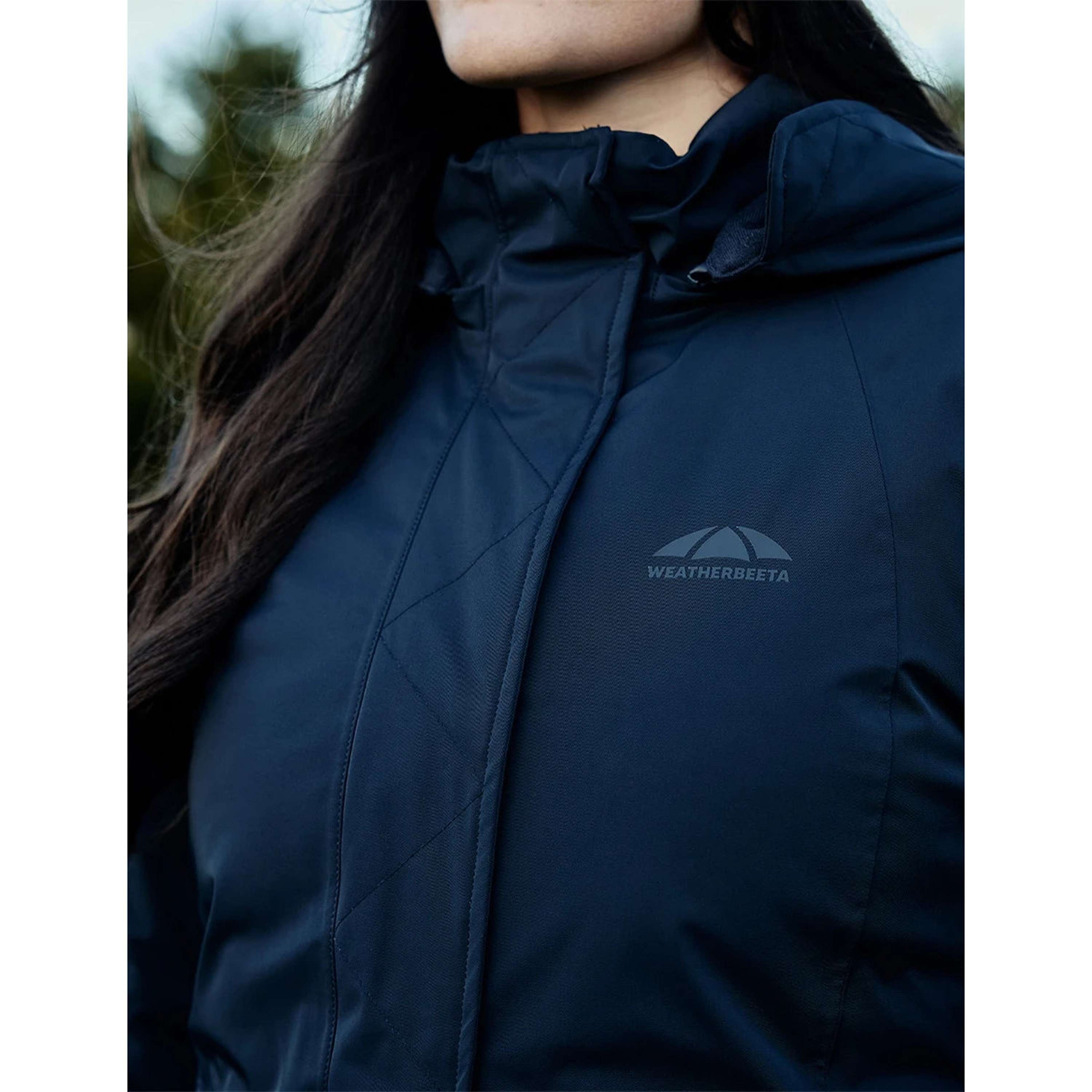 WeatherBeeta Jacket Protect Waterproof Insulated Navy