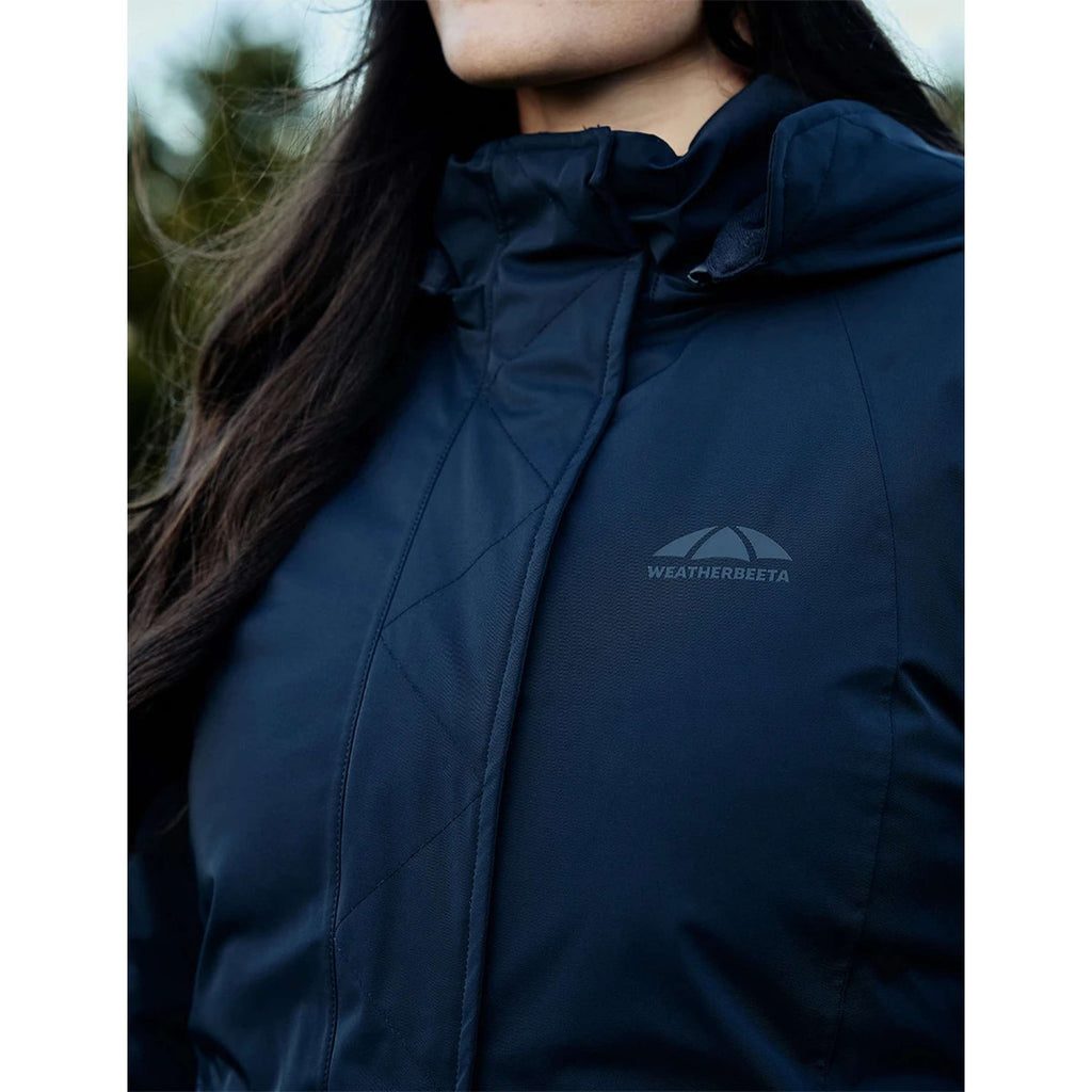 WeatherBeeta Jacket Protect Waterproof Insulated Navy