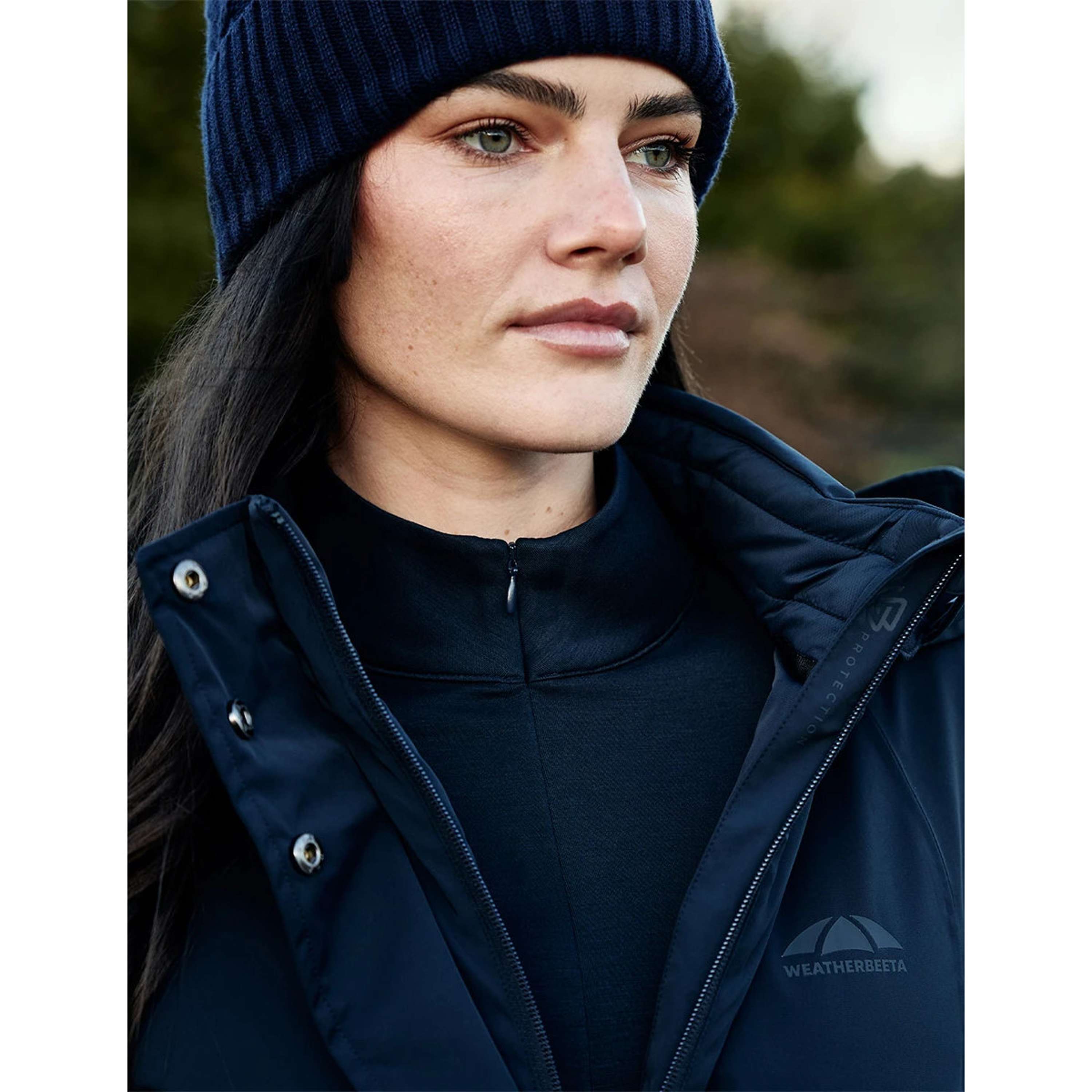 WeatherBeeta Jacket Protect Waterproof Insulated Navy