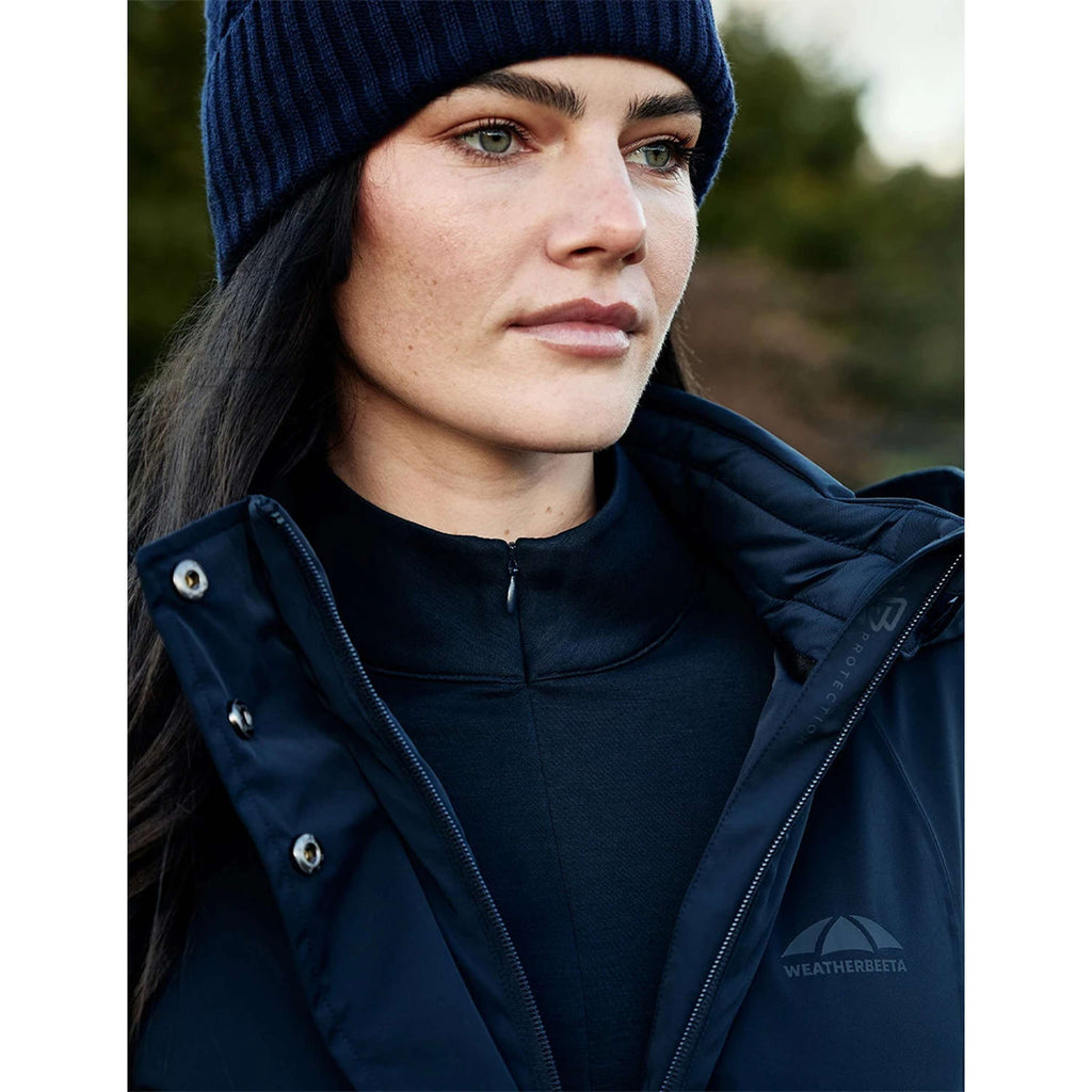 WeatherBeeta Jacket Protect Waterproof Insulated Navy