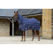 Weatherbeeta Stable Rug Comfitec PP Channel Quilt II Combo Neck Heavy 360g Dark Blue/Grey/White