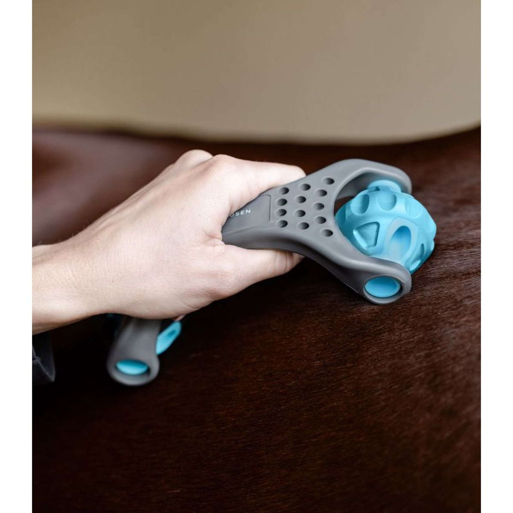 Waldhausen Health + Care Massage Brush Relax Roller Grey/Blue
