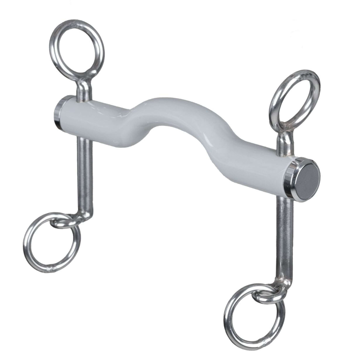 Beris Weymouth Bit Gebogen Stang Short Soft White