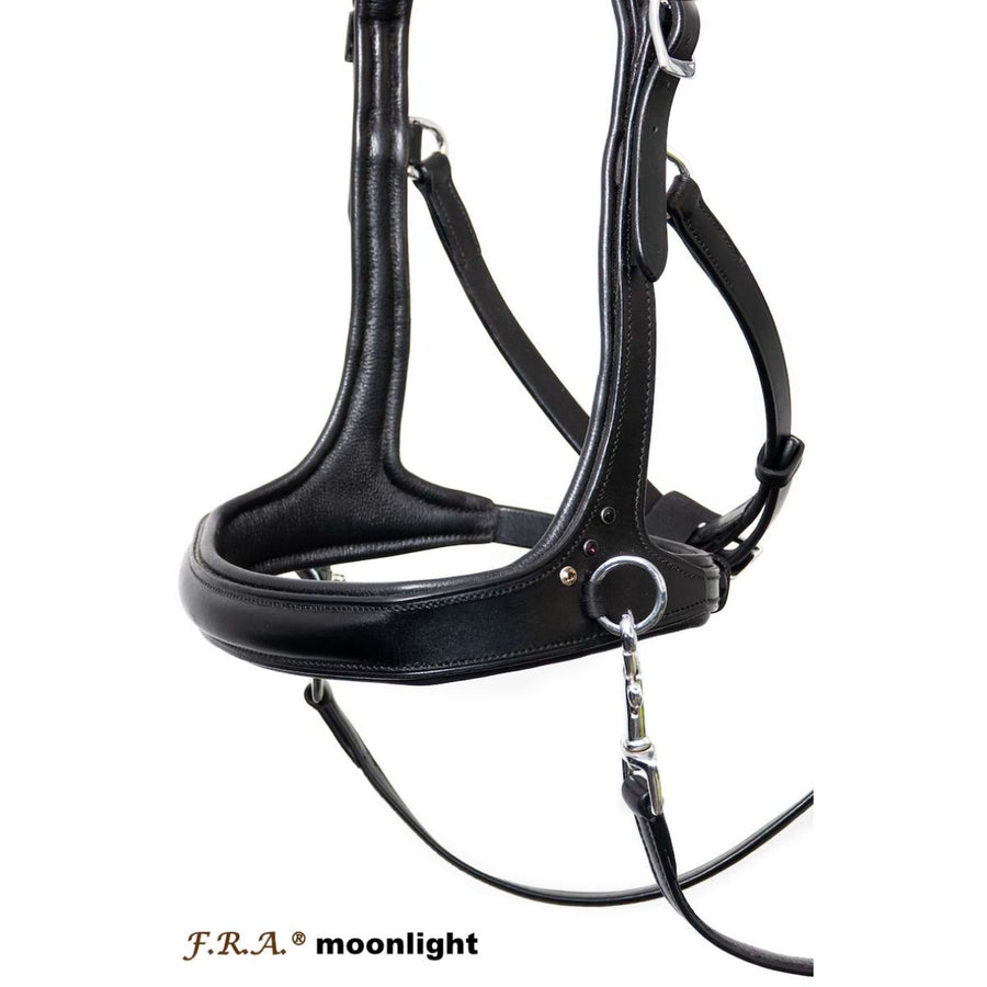 F.R.A. Bitless Bridle Moonlight Black