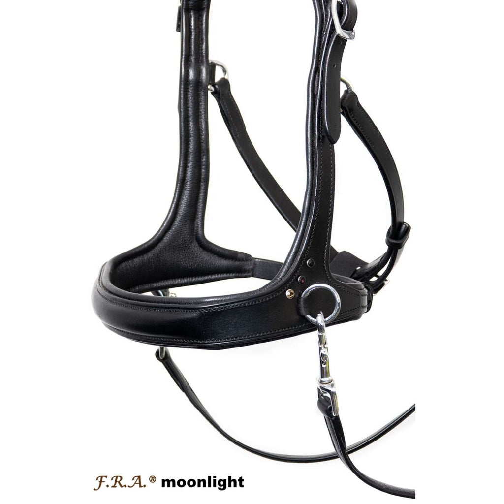 F.R.A. Bitless Bridle Moonlight Black