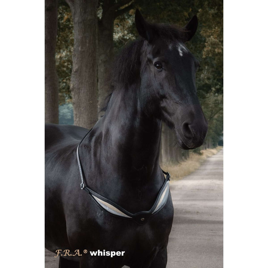 F.R.A. Balance rein Whisper Black