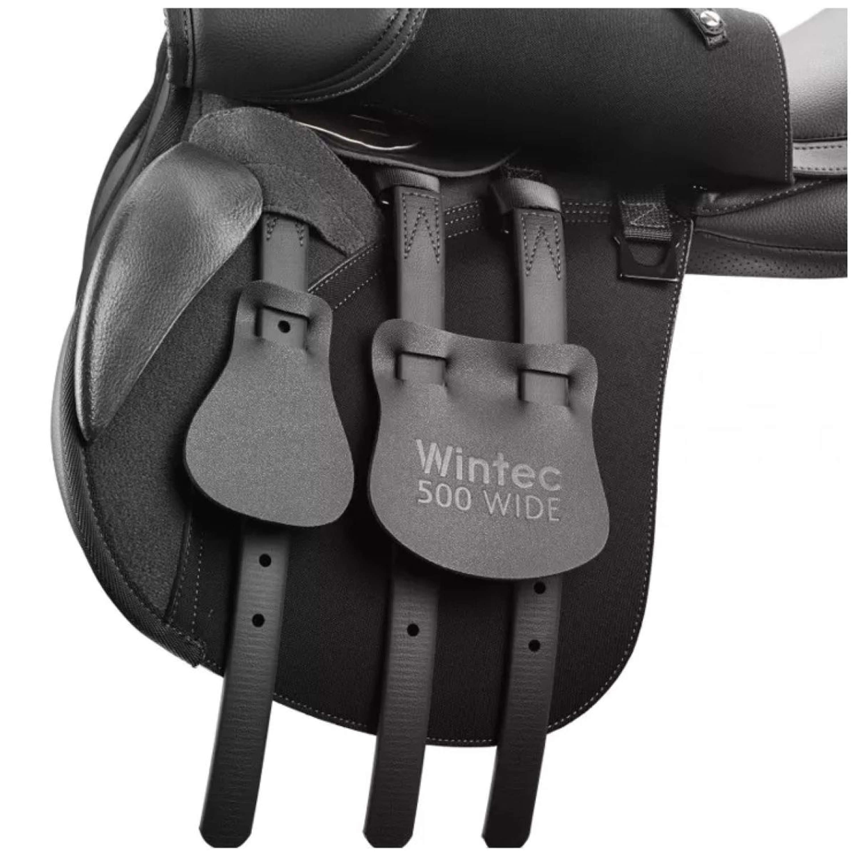 Wintec All Purpose Saddle 500 Wide Hart Black