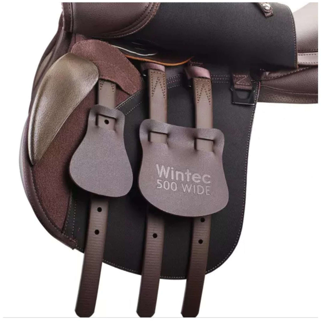 Wintec All Purpose Saddle 500 Wide Hart Brown Brown