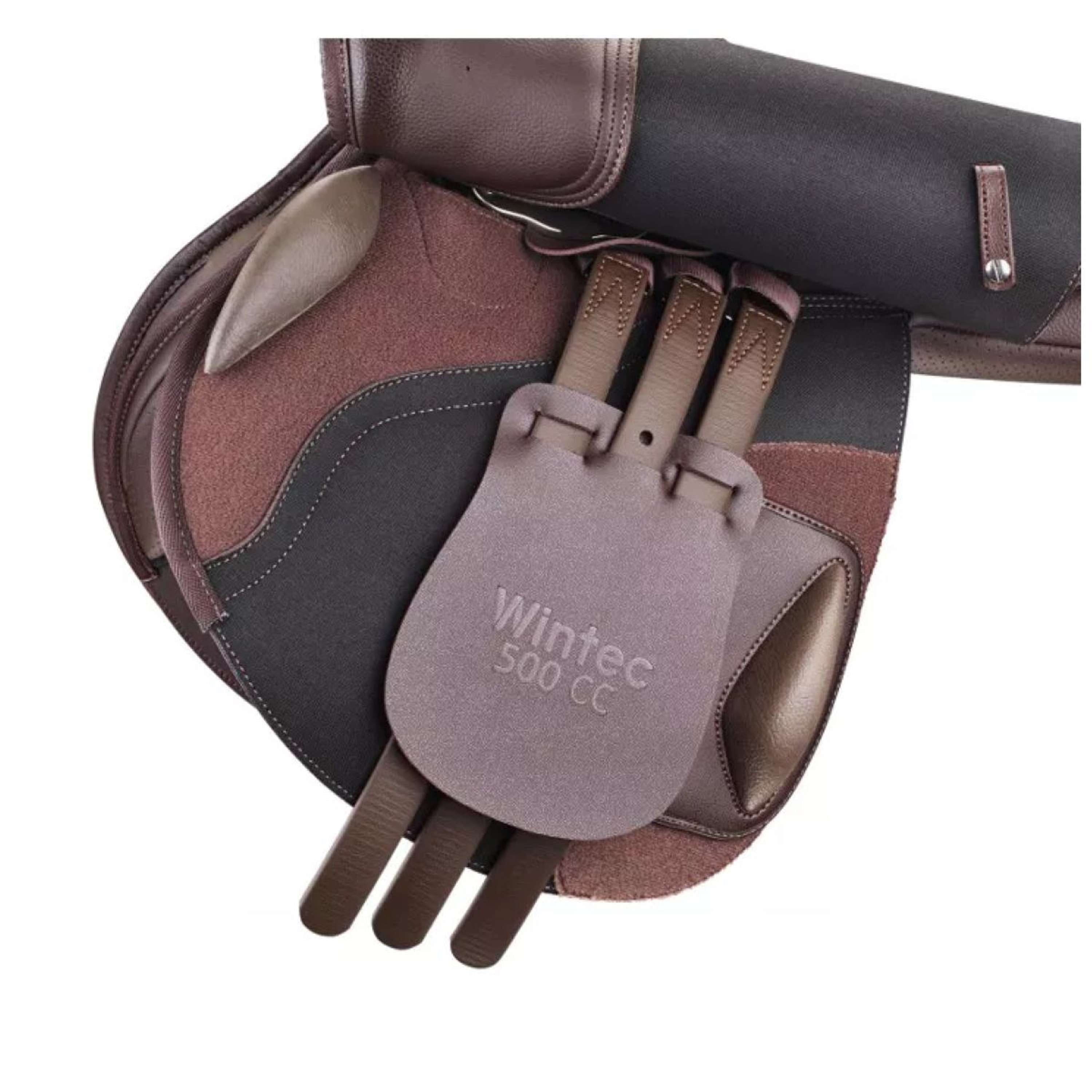 Wintec Jumping Saddle 500 Close Contact Hart Brown