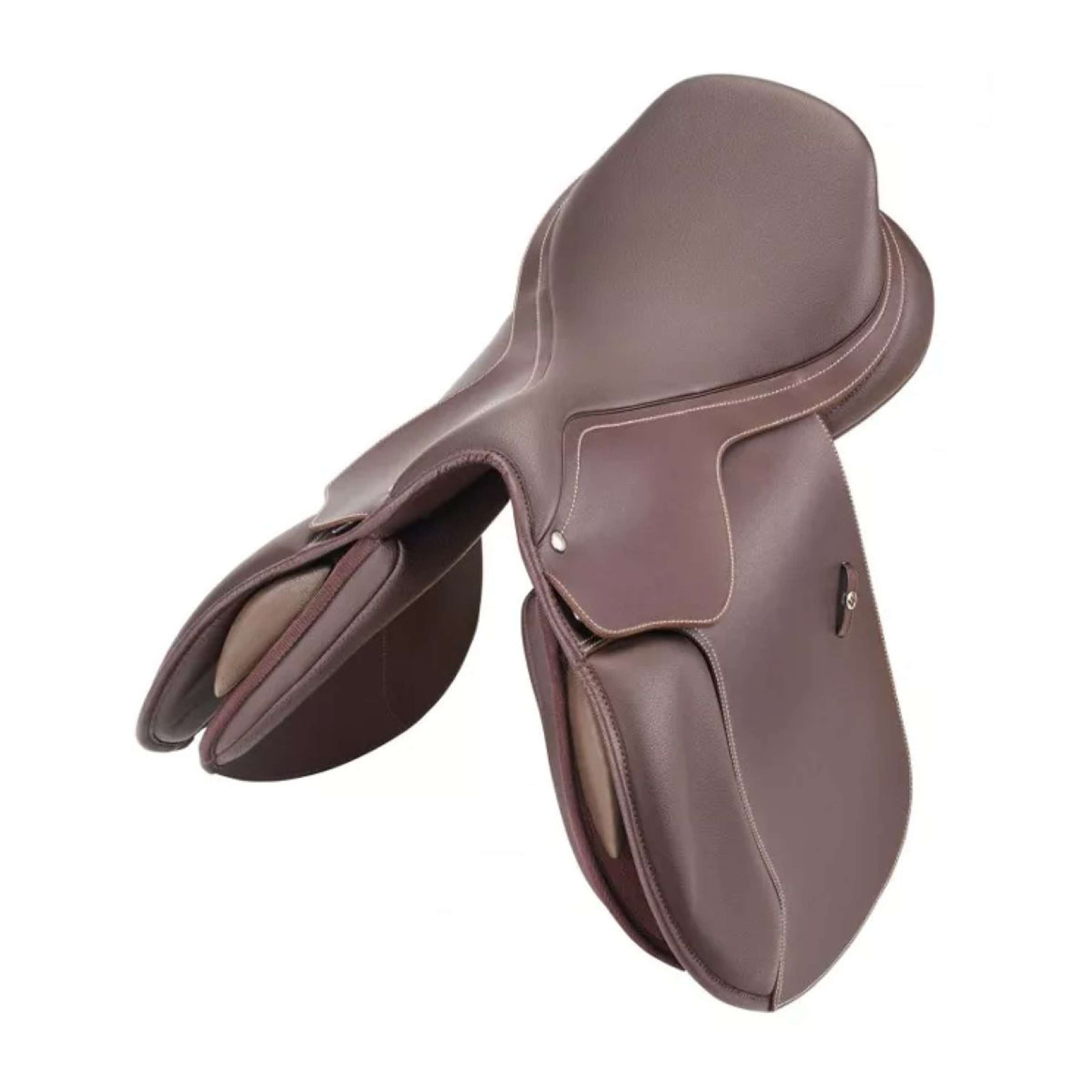 Wintec Jumping Saddle 500 Close Contact Hart Brown