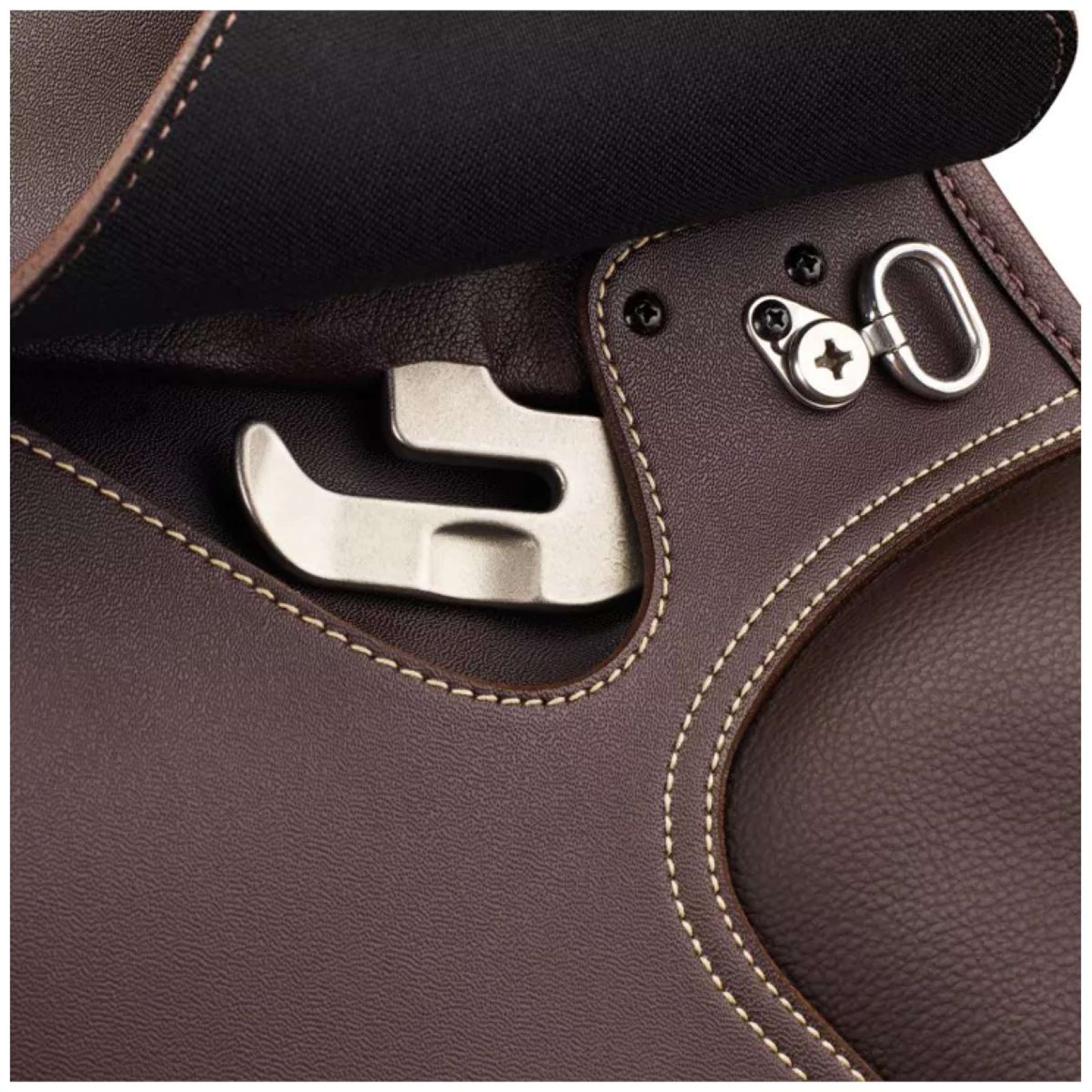 Wintec Jumping Saddle 500 Close Contact Hart Brown