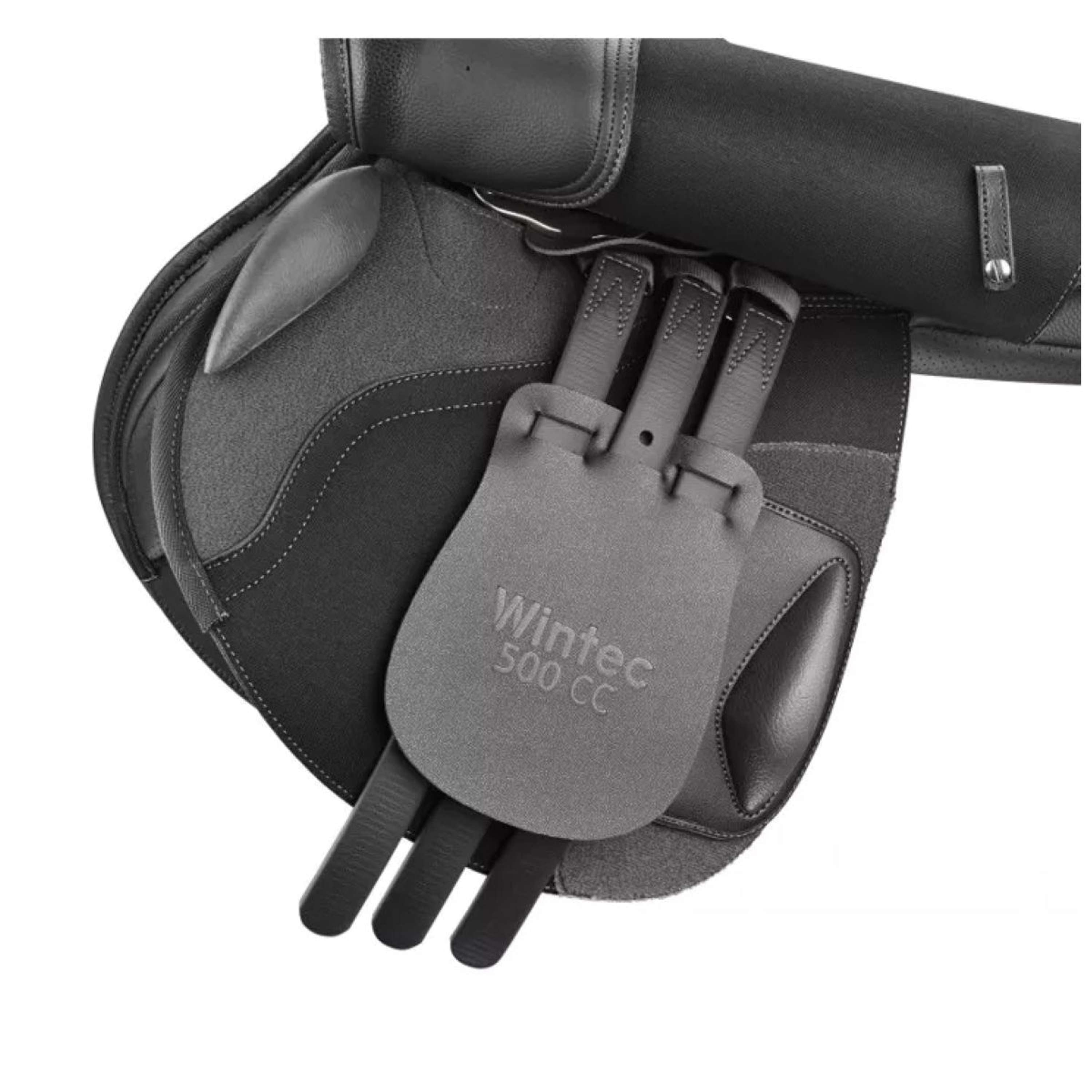 Wintec Jumping Saddle 500 Close Contact Hart Black