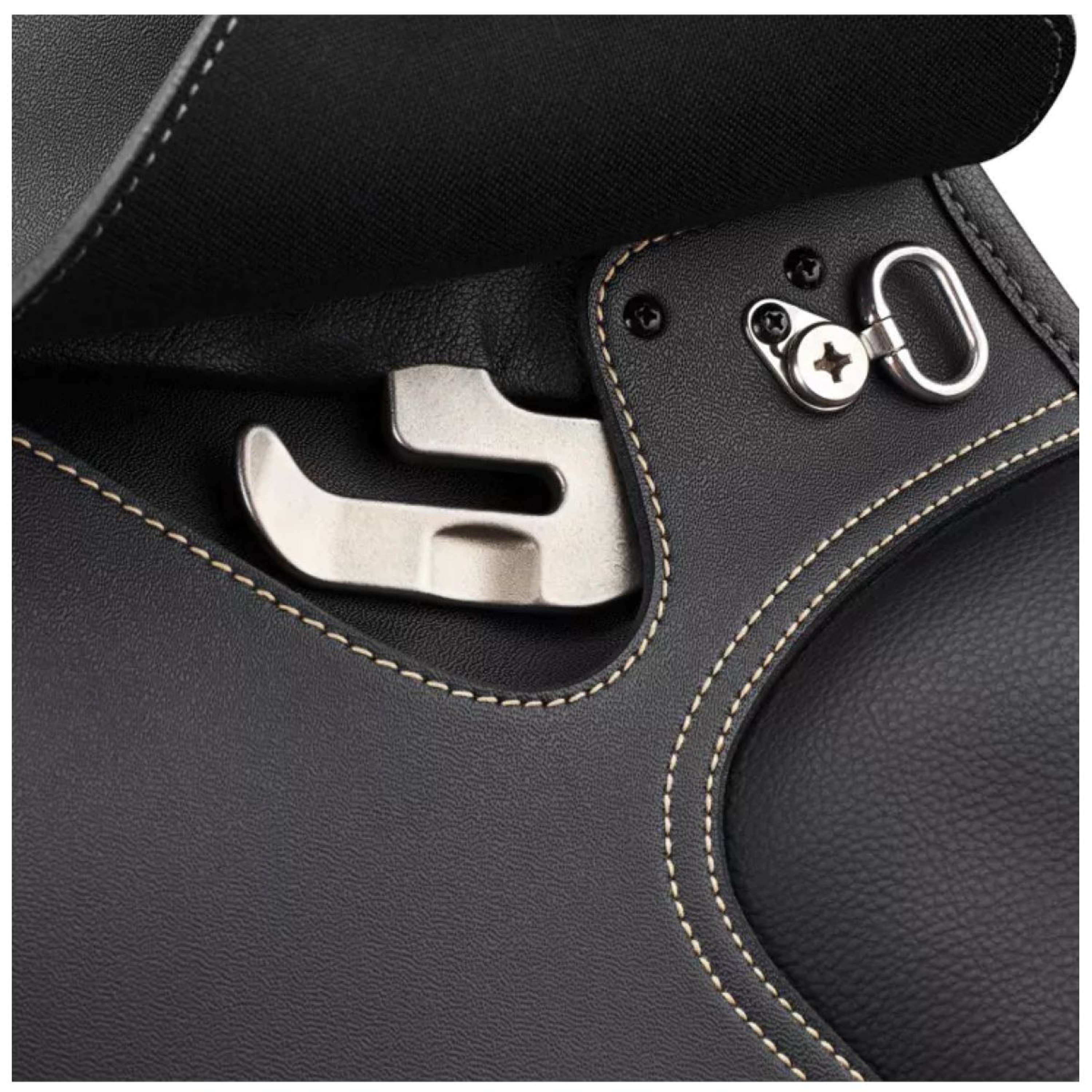 Wintec Jumping Saddle 500 Close Contact Hart Black