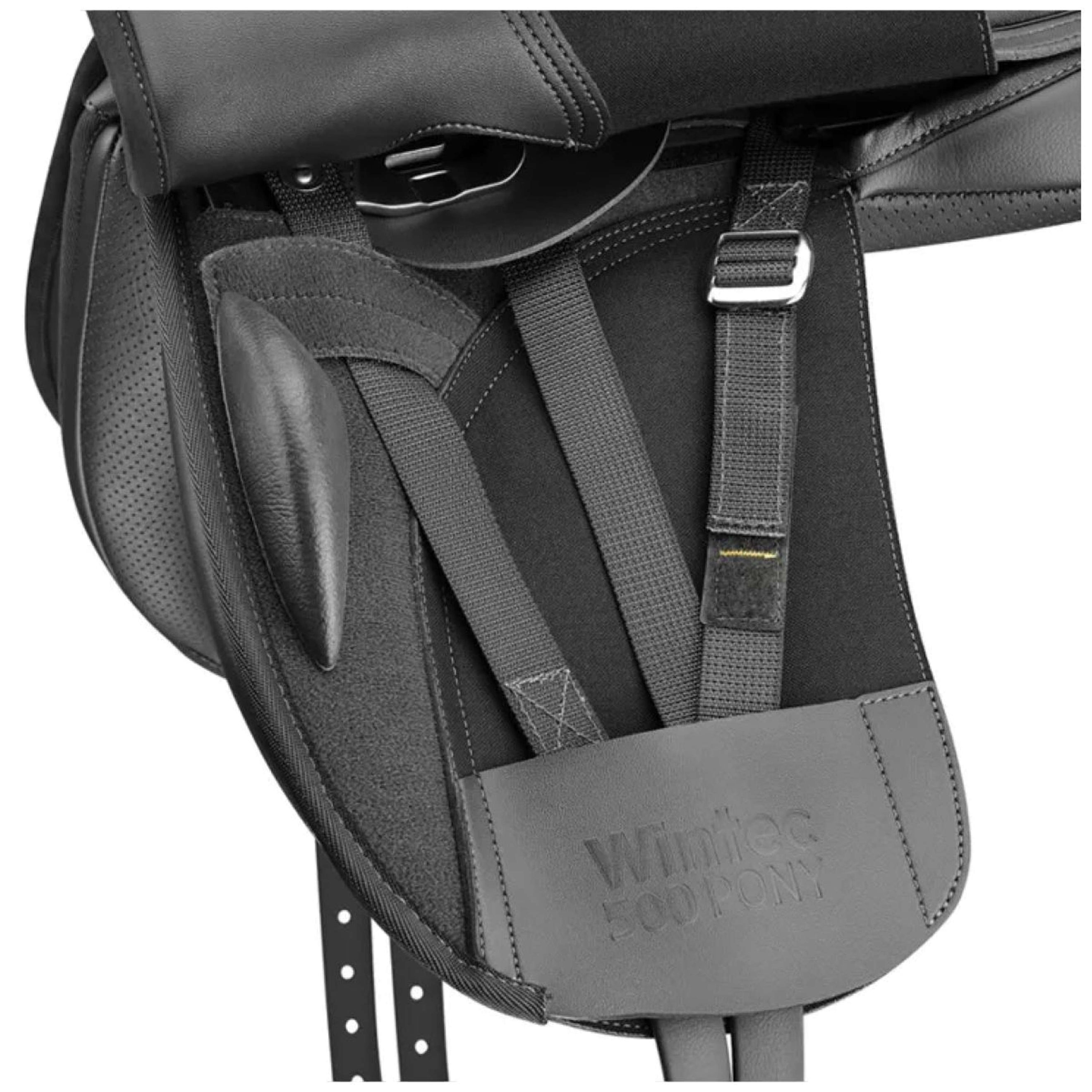 Wintec Dressage Saddle 500 Pony Hart Black Wintec Dressage Saddle 500 Pony Hart Black