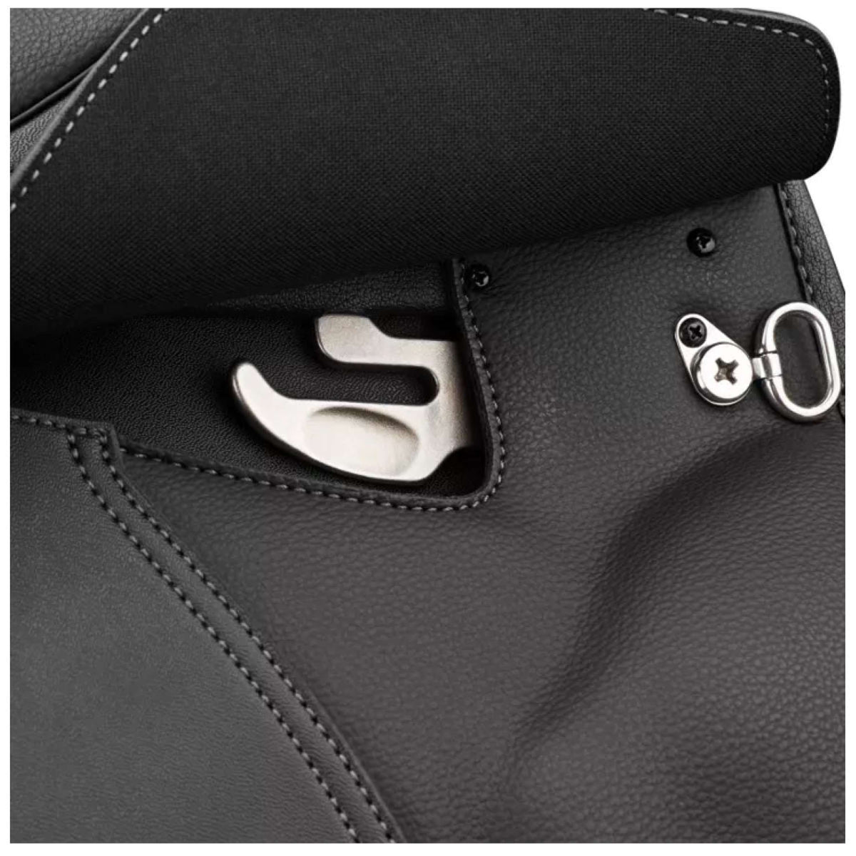 Wintec Dressage Saddle 500 Wide Hart Black