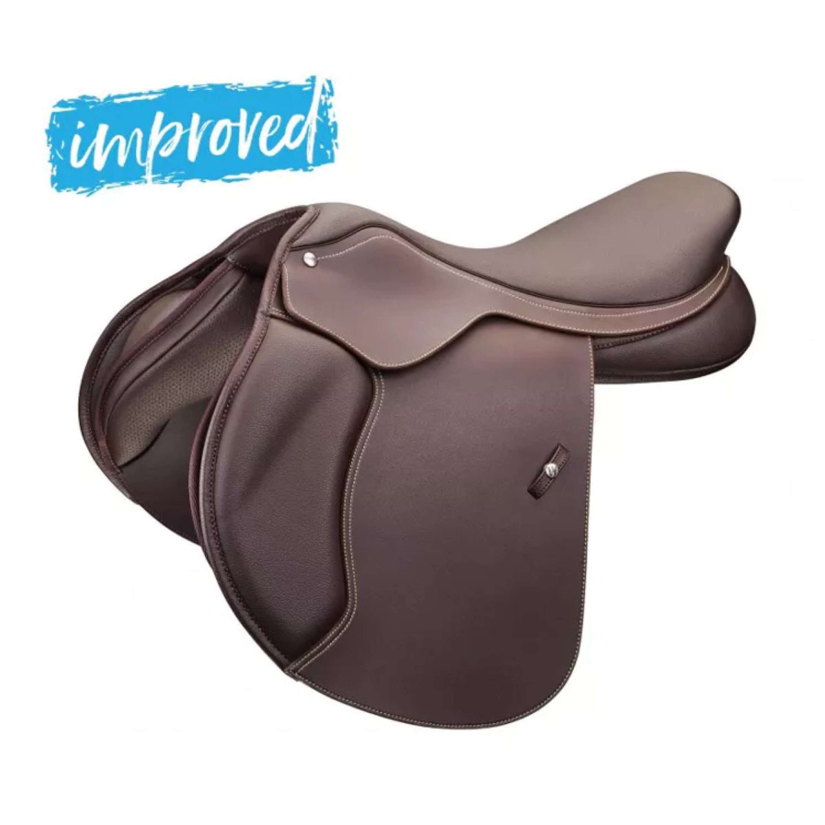 Wintec Jumping Saddle 500 Close Contact Hart Brown