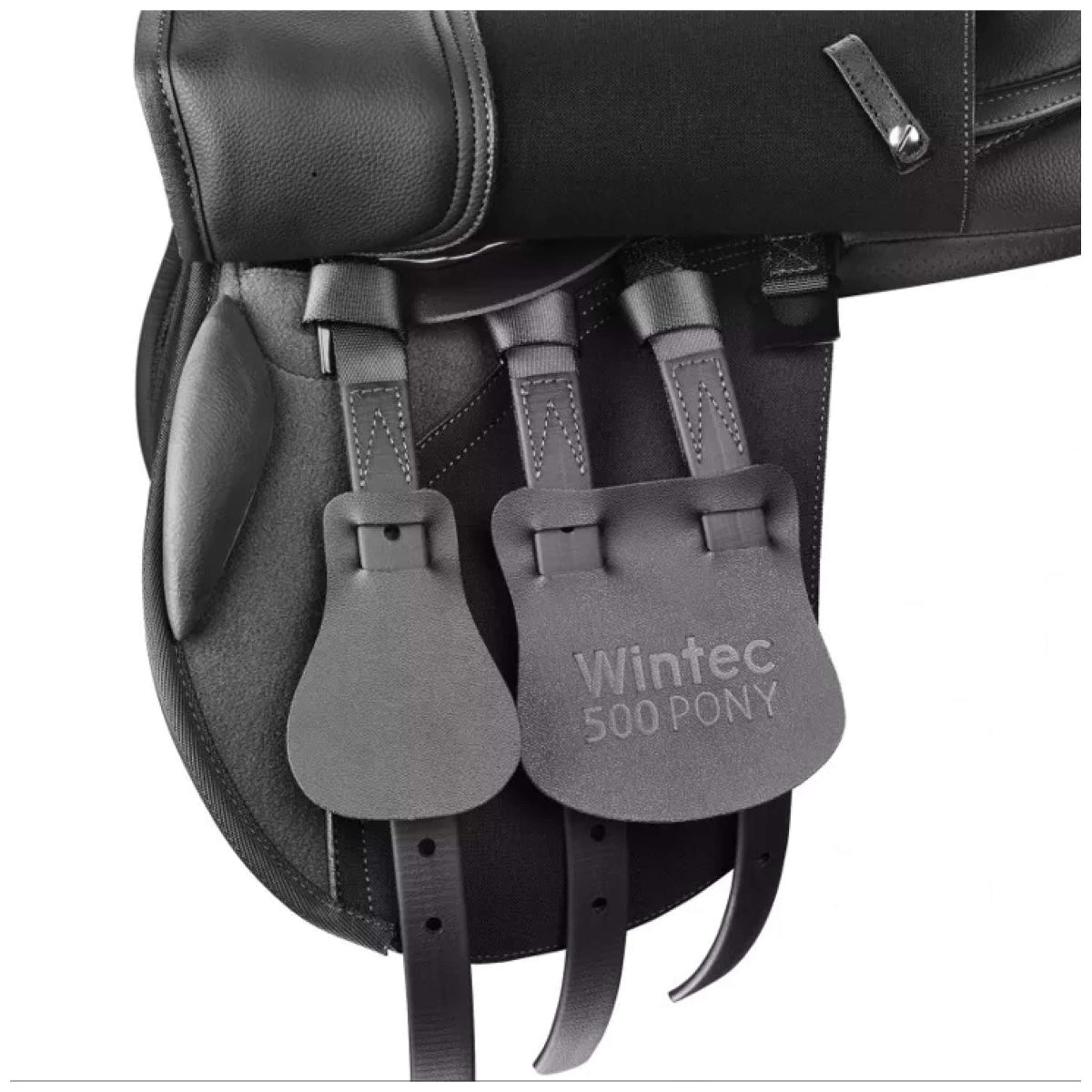 Wintec All Purpose Saddle 500 Pony Hart Black